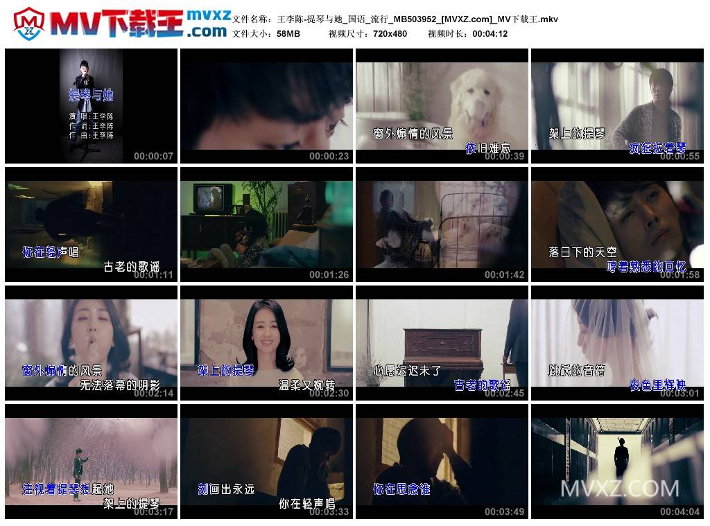 王李陈-提琴与她_国语_流行_MB503952